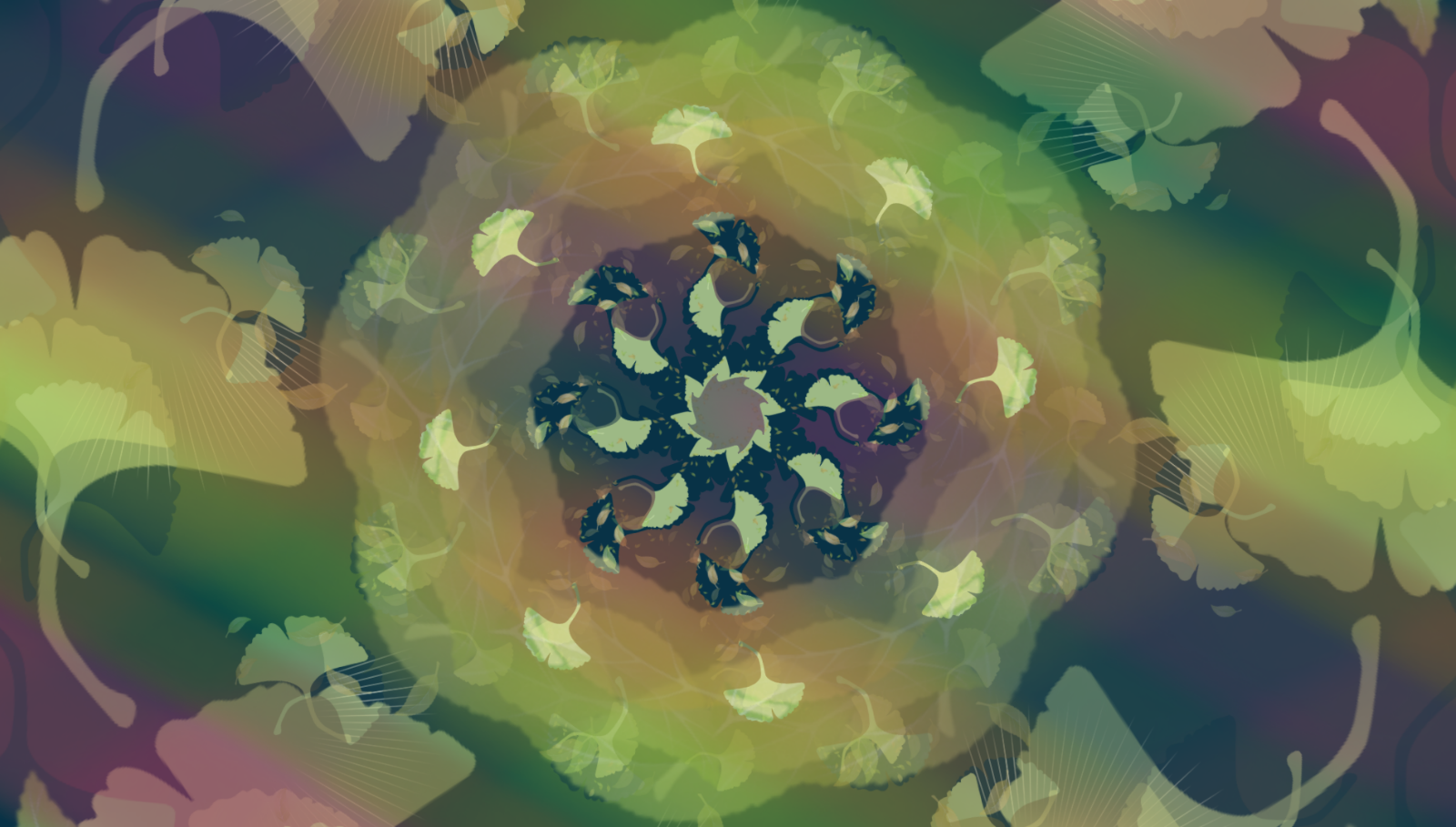 Ginkgo Mandala
